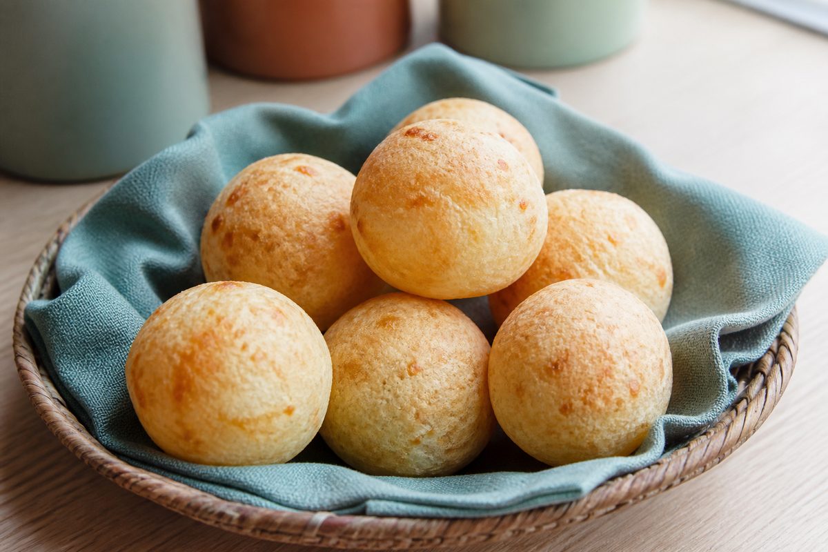 Mini pão de queijo