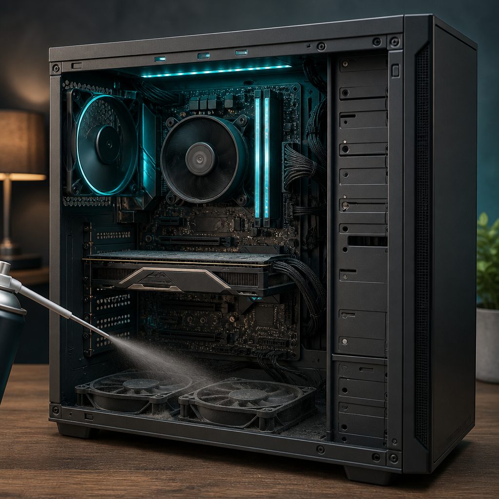 Limpeza física de CPU